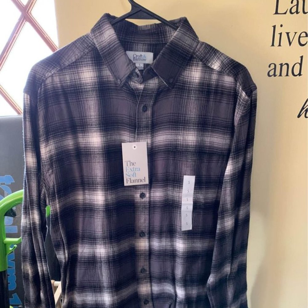 Mens Small Flannel